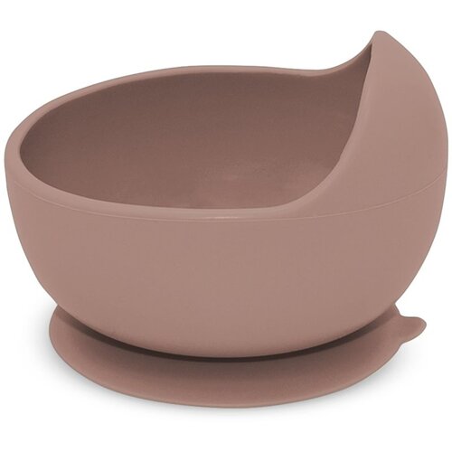 Petite&amp;amp;Mars Take&amp;amp;Match Silicone Bowl posudica s vakuumskim držačem Velvet Latte 6m+ 1 kom Slike