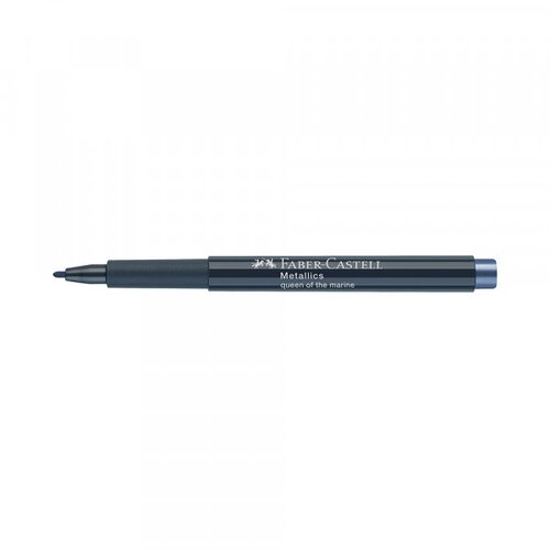 Faber-Castell permanent marker metalics col 253 queen of marine 160753 Slike