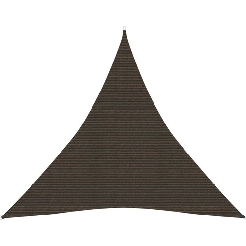 vidaXL Senčno jadro 160 g/m² rjavo 5x5x5 m HDPE Cene