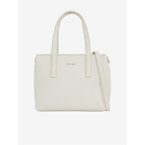 Calvin Klein Beige women's handbag - Women's Cene