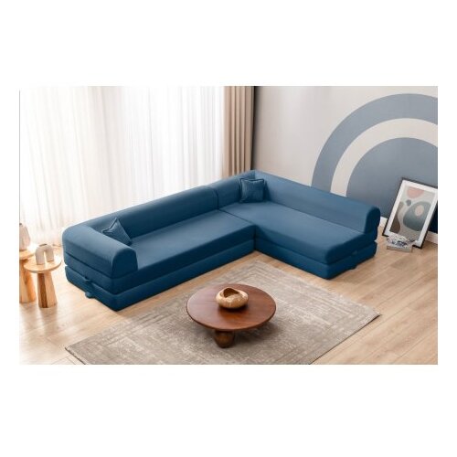 Atelier Del Sofa ugaona garnitura legom eco blue Slike