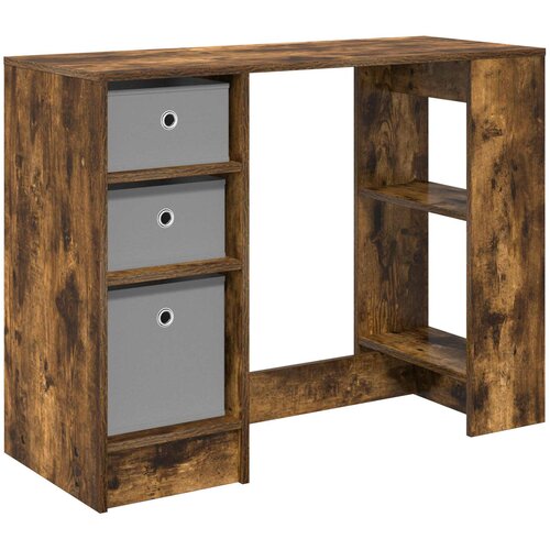  Stol Dimljeni hrast 100 x 40 x 75 cm Konstruirano drvo Slike