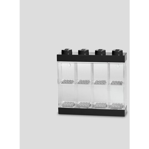 Lego MINIFIGURE DISPLAY CASE 8 BLACK Slike