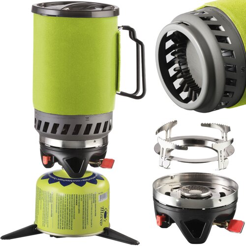 MEVA plinska turistična peč za plinske kartu&amp;scaron;e tripper set, (21136096) Slike