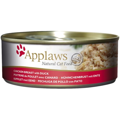 Applaws v bujonu 6 x 156 g - Pi&amp;scaron;čančja prsa &amp;amp; raca Slike
