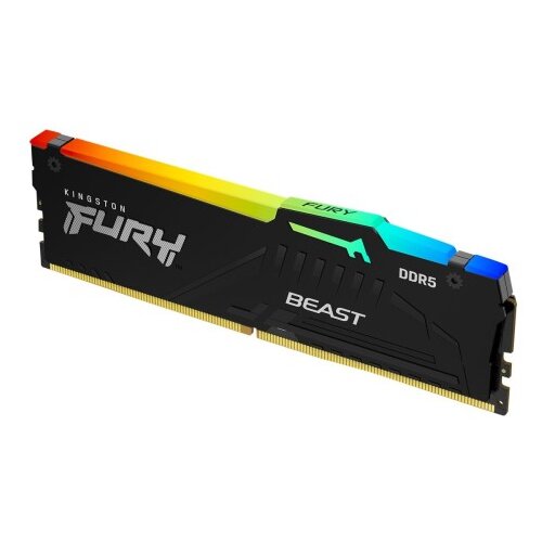 Kingston 16 GB 6000 MT/s DDR5 CL30 DIMM FURY Beast RGB EXPO Cene