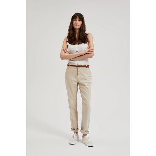 Marisse Women&amp;#039;s Trousers L-Sp-4311 L.Beige Slike