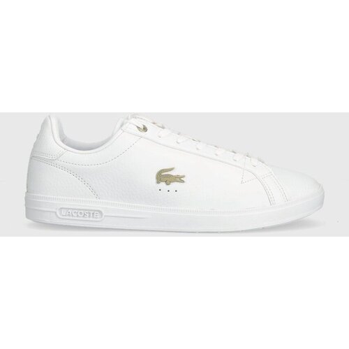 Lacoste Usnjene superge GRADUATE PRO bela barva, 45SMA0118 Slike