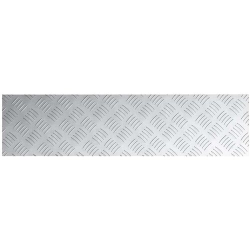  Aluminijske ploče s uzorkom 4 kom Protuklizne 100x25 cm Slike