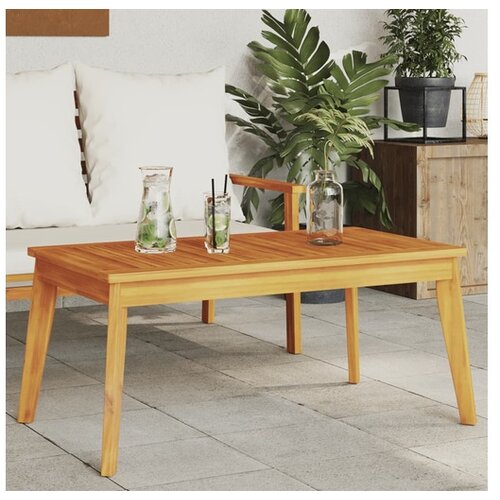 vidaXL Vrtna jedilna miza 110x55x45 cm trden akacijev les Cene