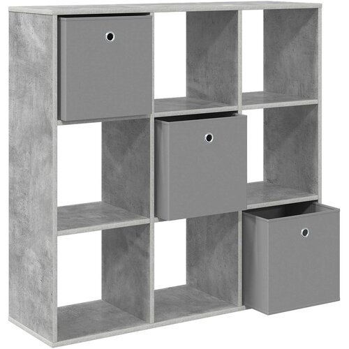  Kreveta s ladicama Betonski sivi 102 x 31 x 99,5 cm Slike