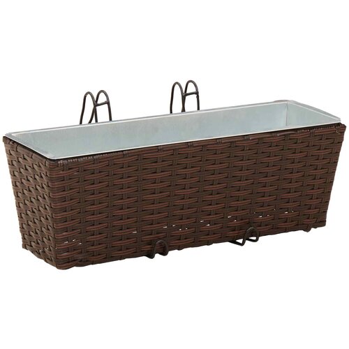  Ograda 2 pcs 50 x 17 x 17 cm Metal Slike