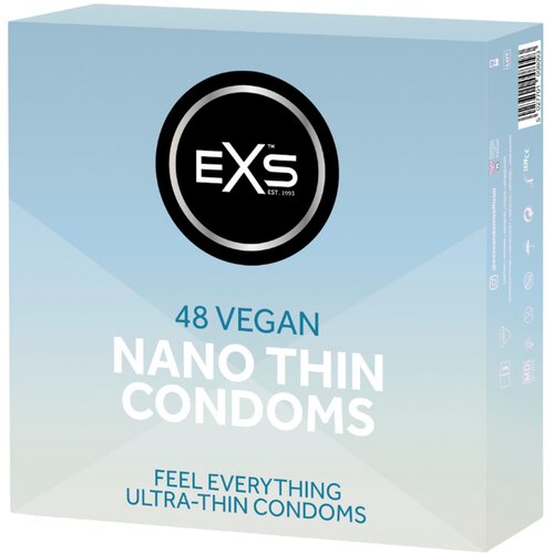 EXS Nano Thin - ultratanki kondomi (48 kom) Slike