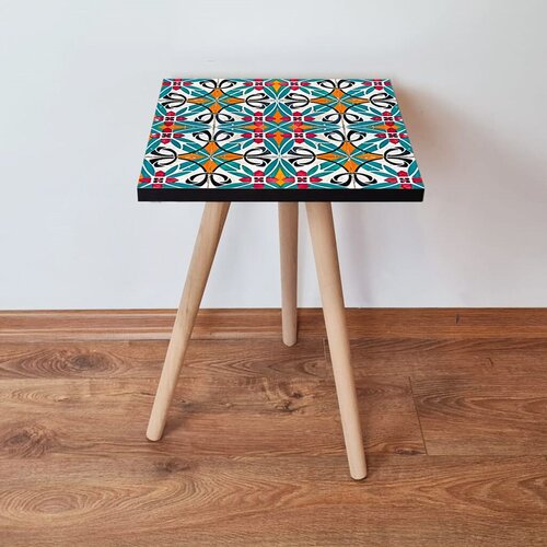 Hanah home klub sto Shp48, 35x42x35 cm, Šareni Cene
