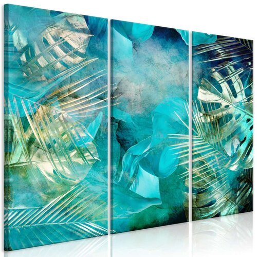  Slika - Turquoise and Gold (3 Parts) 90x60 Cijene