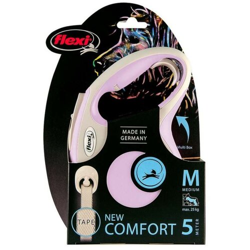 Povodac za pse Flexi New Comfort Roza Veličina XS (3 m) Slike