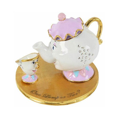 Widdop & Co. Disney, Beauty and the Beast - Kutija za nakit - Disney, Mrs Pot & Chip Cene