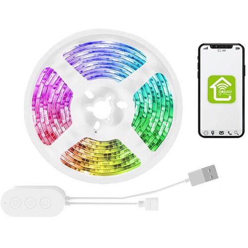  Pametni WiFi RGL LED trak USB Tuya Alexa Google Assistant 2,8m Slike