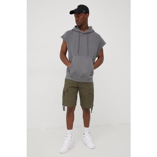 Jack &amp;amp; Jones Pamučne kratke hlače za mu&amp;scaron;karce, boja: zelena Slike