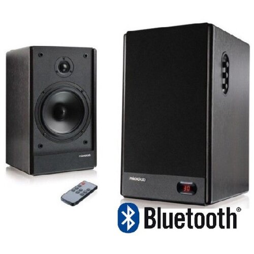 Microlab SOLO6C Aktivni drveni zvucnici 2.0 100W RMS(2x50W) 6.5+1, daljinski, 3.5mm, Bluetooth Cene