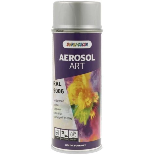 DUPLI-COLOR Sprej Aerosol art aluminium bijeli polu mat (RAL 9006), 400 ml Cijene