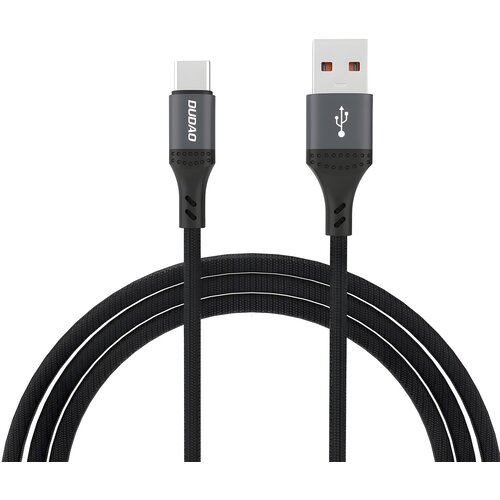  Kabel za polnjenje Dudao L3ST USB - A / USB - C 5A 1,2m - Črna KP41408 Slike
