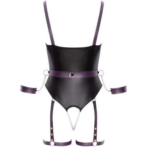 Cottelli Crotchless Bondage Body Matte Look Set 2644860 Black L Slike