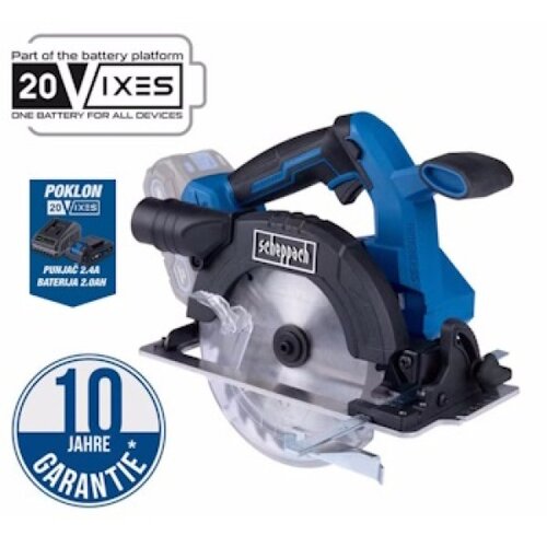 Scheppach Aku ručni cirkular kružna testera Brushless IXES BC-HCS165-X – Solo PROLEĆNA AKCIJA POKLON BATERIJA 2 Ah+ PUNJAČ Cene