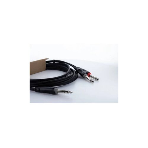 Cordial 14876 utičnica / Cinch audio Y-adapter [1x klinken utikač 6.3 mm (stereo) - 2x klinken utikač 6.3 mm (mono)] 1 m Cijene