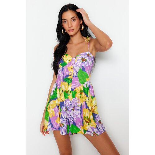 Trendyol Jumpsuit - Purple - Relaxed fit Slike
