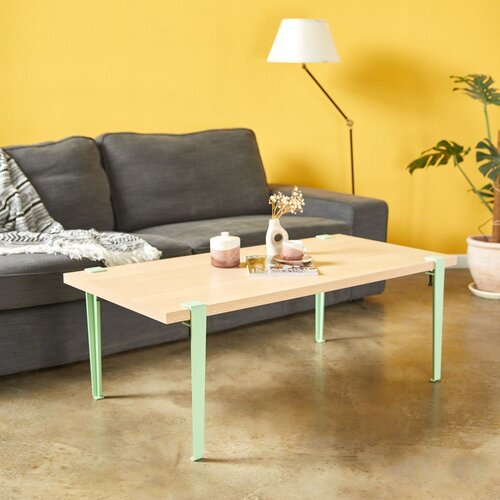Woody Fashion Klub sto Fonissa, 120x45x60 cm, Tirkizni Cene