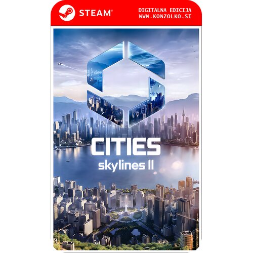  Cities Skylines 2 - Bridges & Ports dodatek za igro - Steam koda brez &scaron;katlice (WINDOWS PC) Cene