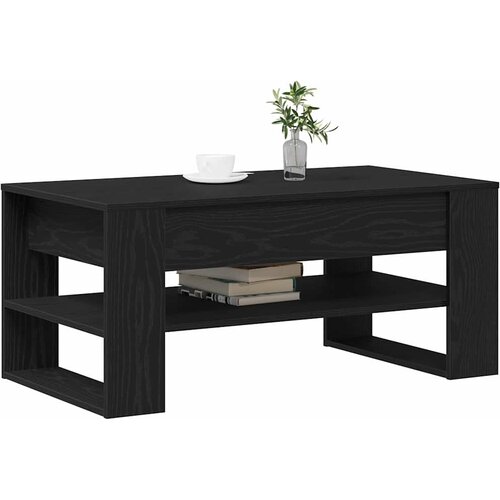  Kava Stol Crni hrast 102 x 55 x 45 cm Konstruirano drvo Slike