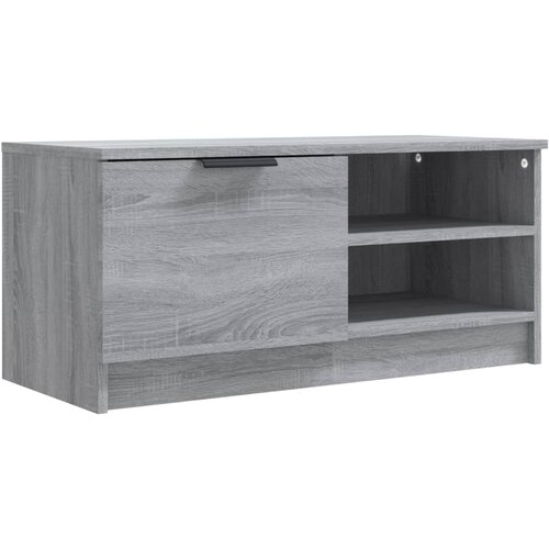 Maison Chic TV omarica - TV enota - Televizijska omarica siva sonoma 80x35x36,5 cm konstruiran les, (21702179) Cene