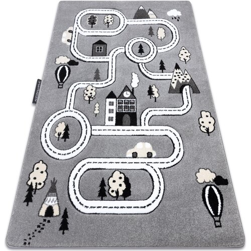 RugsX Preproge Preproga PETIT TOWN MESTO ULICE siva 120x170 cm Siva Cene