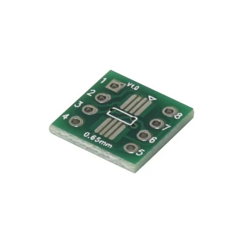 TRU COMPONENTS Eksperimentalna pločica, epoksid (D x Š) 12 mm x 12 mm 35 µm mjere rastera 2.54 mm SOP8 sadržaj 1 kom. Cijene