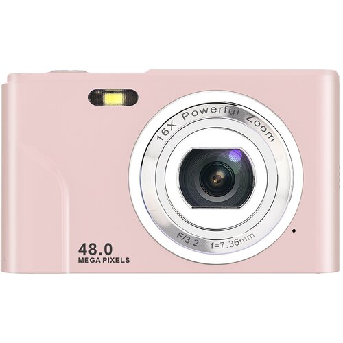 INF digitalni fotoaparat 1080P/48MP/16x zoom srebrn 5-delni pink, (21658137) Cene