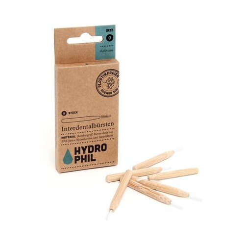 Hydrophil interdentalne &amp;scaron;četke - velikost 0 (0,40 mm) Slike