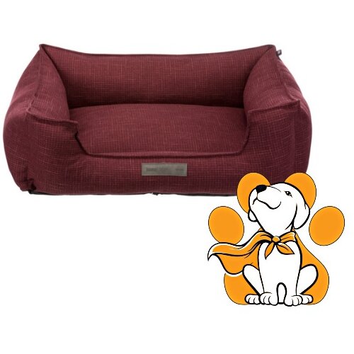Trixie Bed Talis 60x50cm, Mekani Krevet Za Pse i Mačke, Bordo Cene