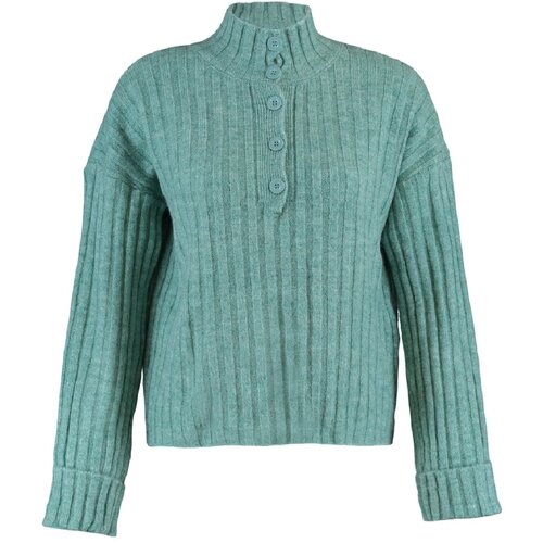 Trendyol Ženski duks TWOAW21KZ0783, Mint-zelena Cene