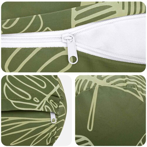  Presvlaka za jastuk 6 pcs HEERLEN Dizajn lista &amp;Oslash; 15 x 40 cm Slike