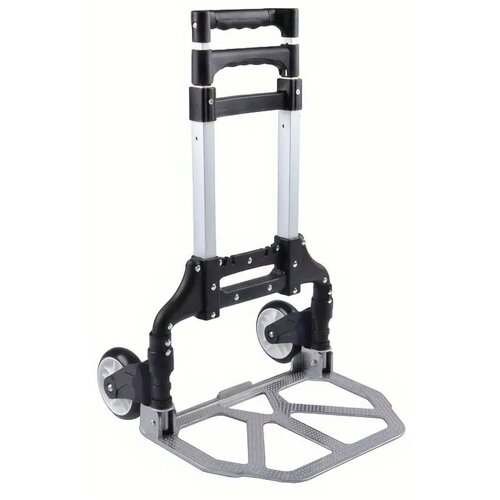  Lightweight Folding Aluminum Warehouse Transport Trolley 70kg Slike