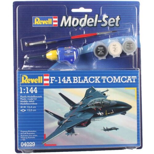 Revell maketa model set f-14a black tomcat 5006 ( RV64029/5006 ) Slike