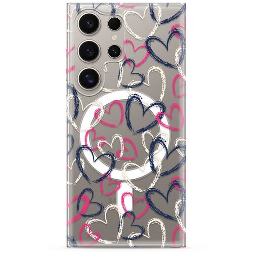  Maska silikonska PRINT MagSafe za Samsung S928B Galaxy S24 Ultra 5G/ srce Cene
