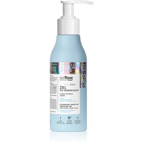 SoFlow Cleansing Make-Up Removal Gel gel za či&amp;scaron;ćenje i skidanje make-upa za sve tipove kože 150 ml Slike