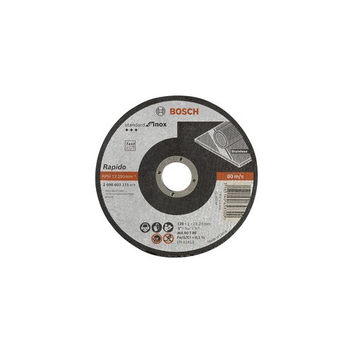 Bosch PRO Stainless Steel and Metal rezna ploča 125x1 WA 60 T BF ravna 2608603171 Cene