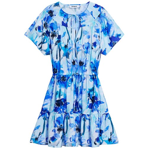 Desigual Obleka kobalt modra / azur / pastelno modra Slike