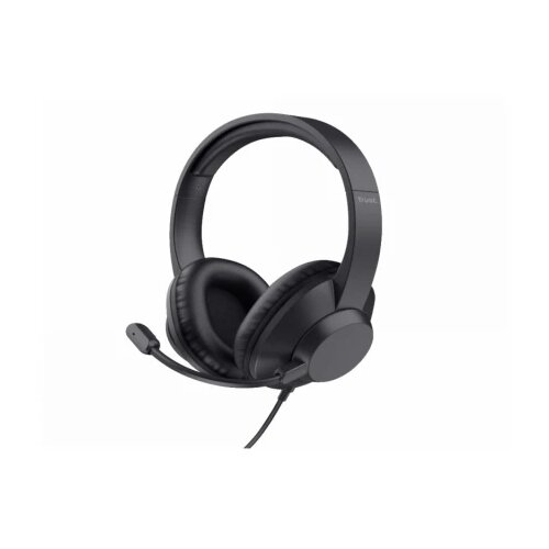 Trust slu&amp;scaron;alice ayda max usb headset/usb-c, usb-a/crna Slike