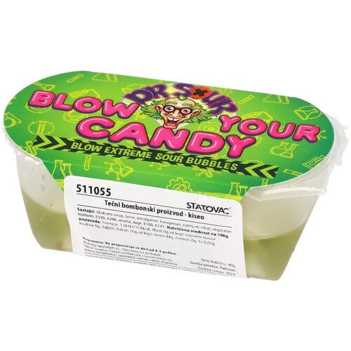  Dr. Sour, tečni slatkiš, Blow your candy 40g Cene