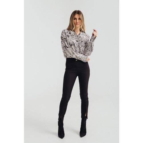 Legendww ženske crne pantalone visokog struka 2458-9146-06 Cene